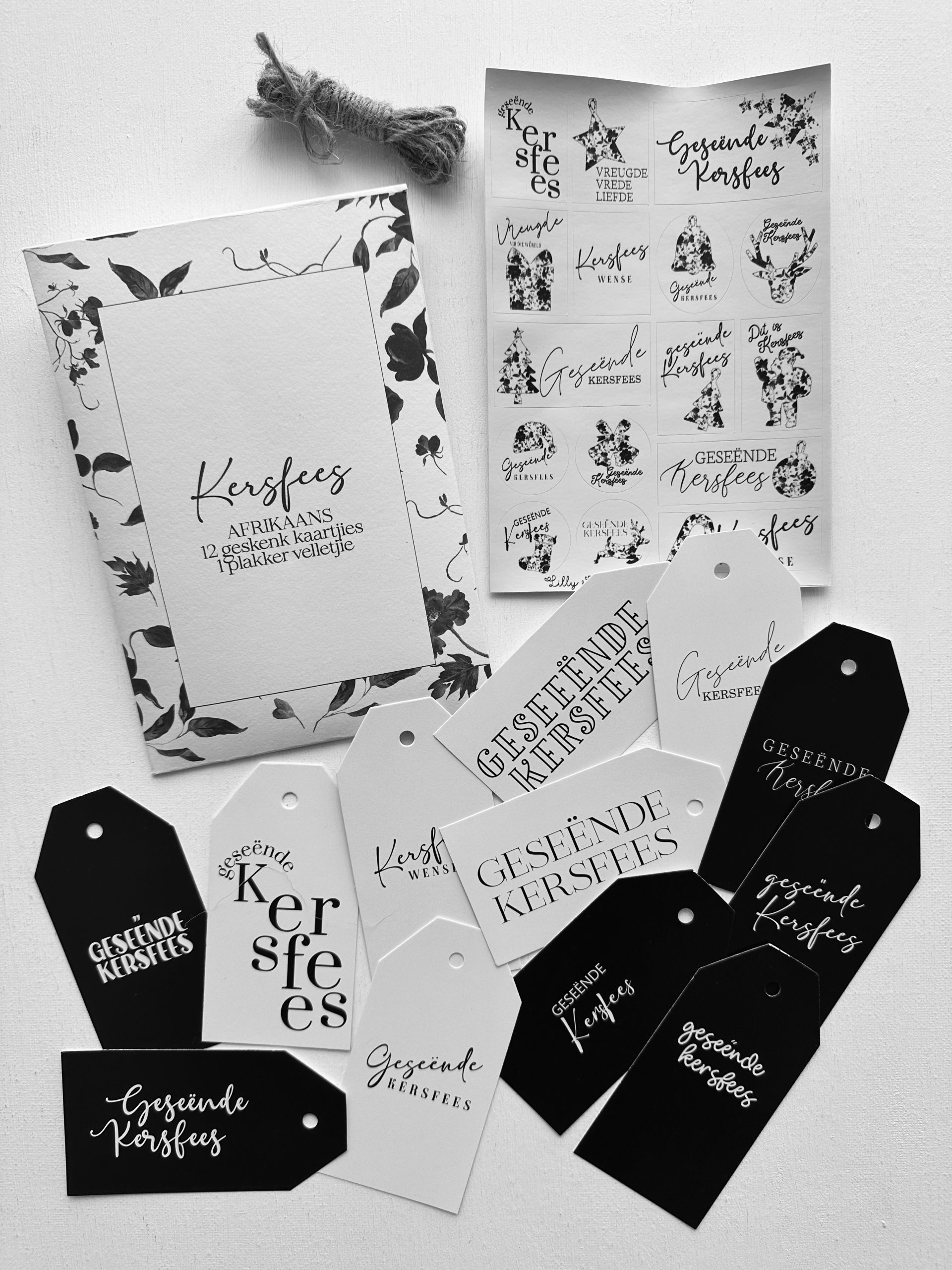 Gift tag & sticker sheet bundle - Christmas - Image 5