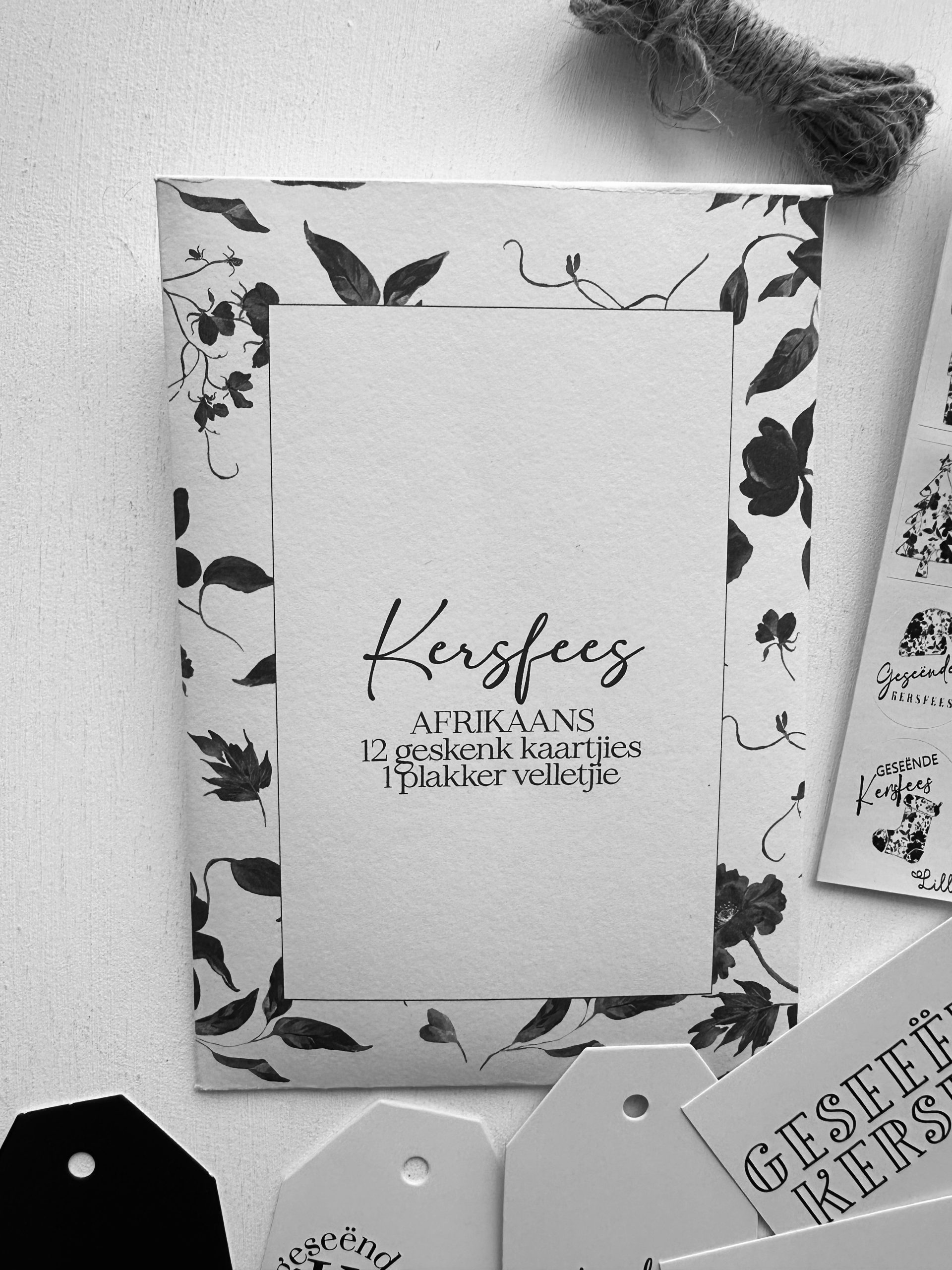 Gift tag & sticker sheet bundle - Christmas - Image 6